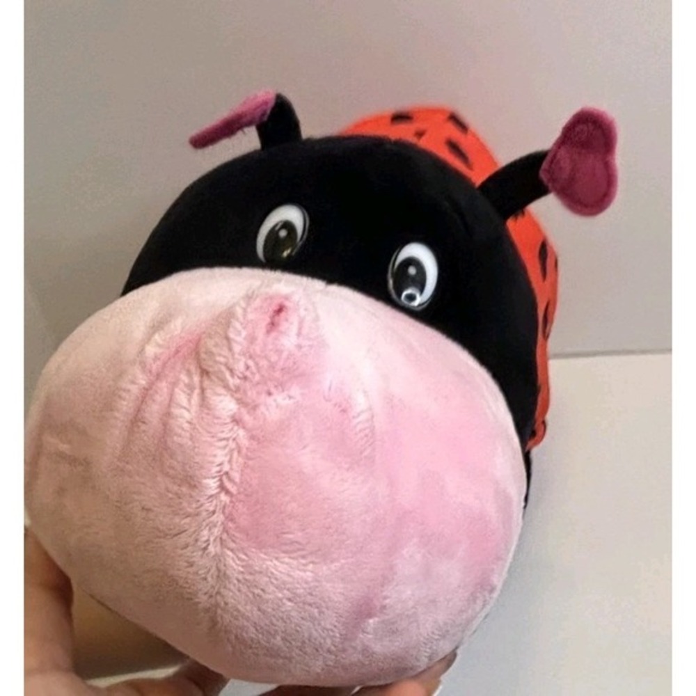 Flipazoo Reversible Plus 19" Amore Luvbug & XOXO Unicorn‎ Valentine's Day Doll